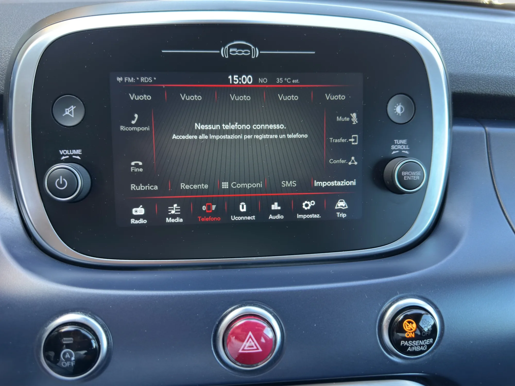 Fiat 500X 1.3 Mjt 95 Cv. Club 2022 — foto 15 di 21