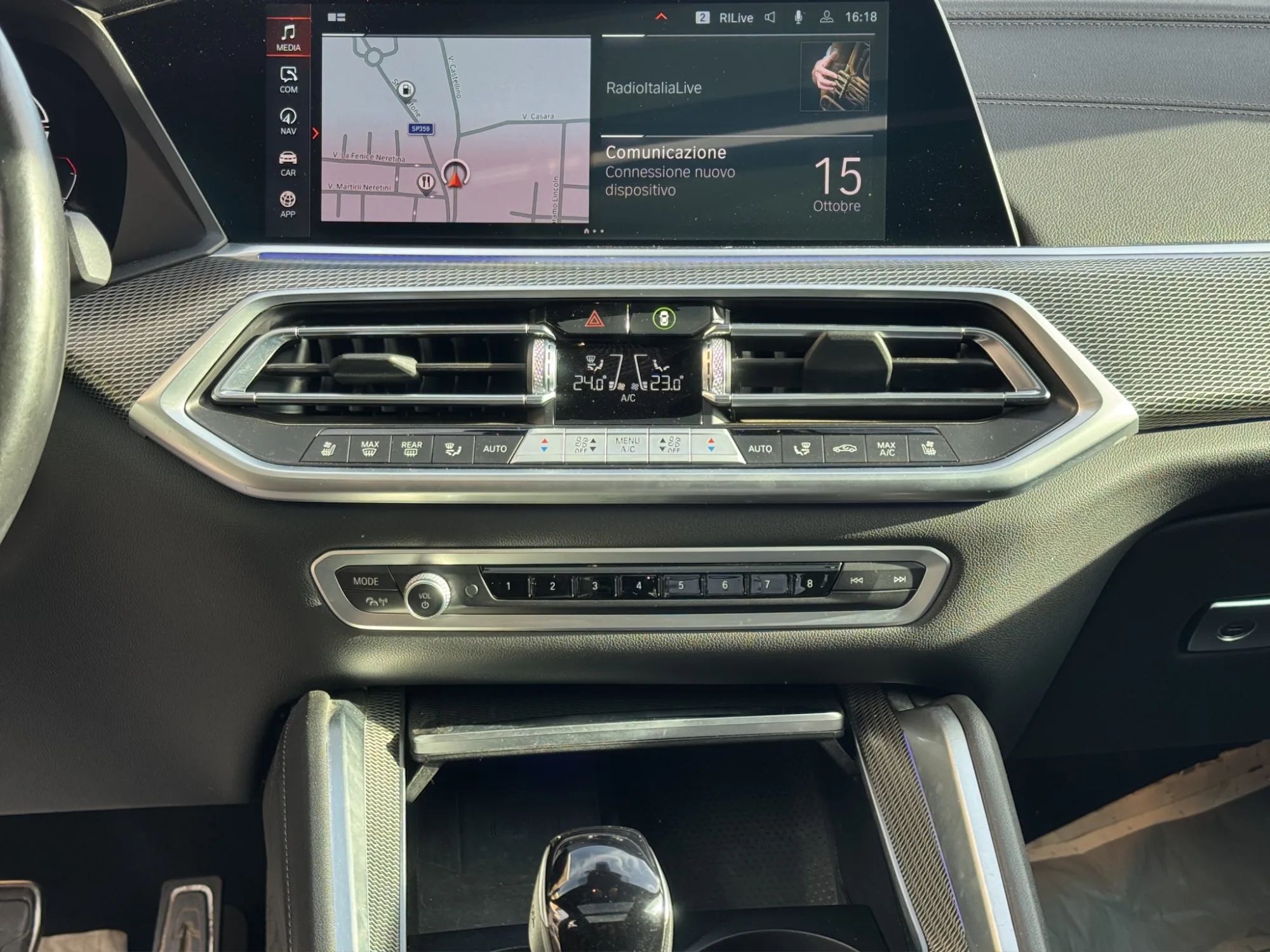 BMW X6 XDrive 30d 48V 286 Cv. M Sport 2023 — foto 16 di 24