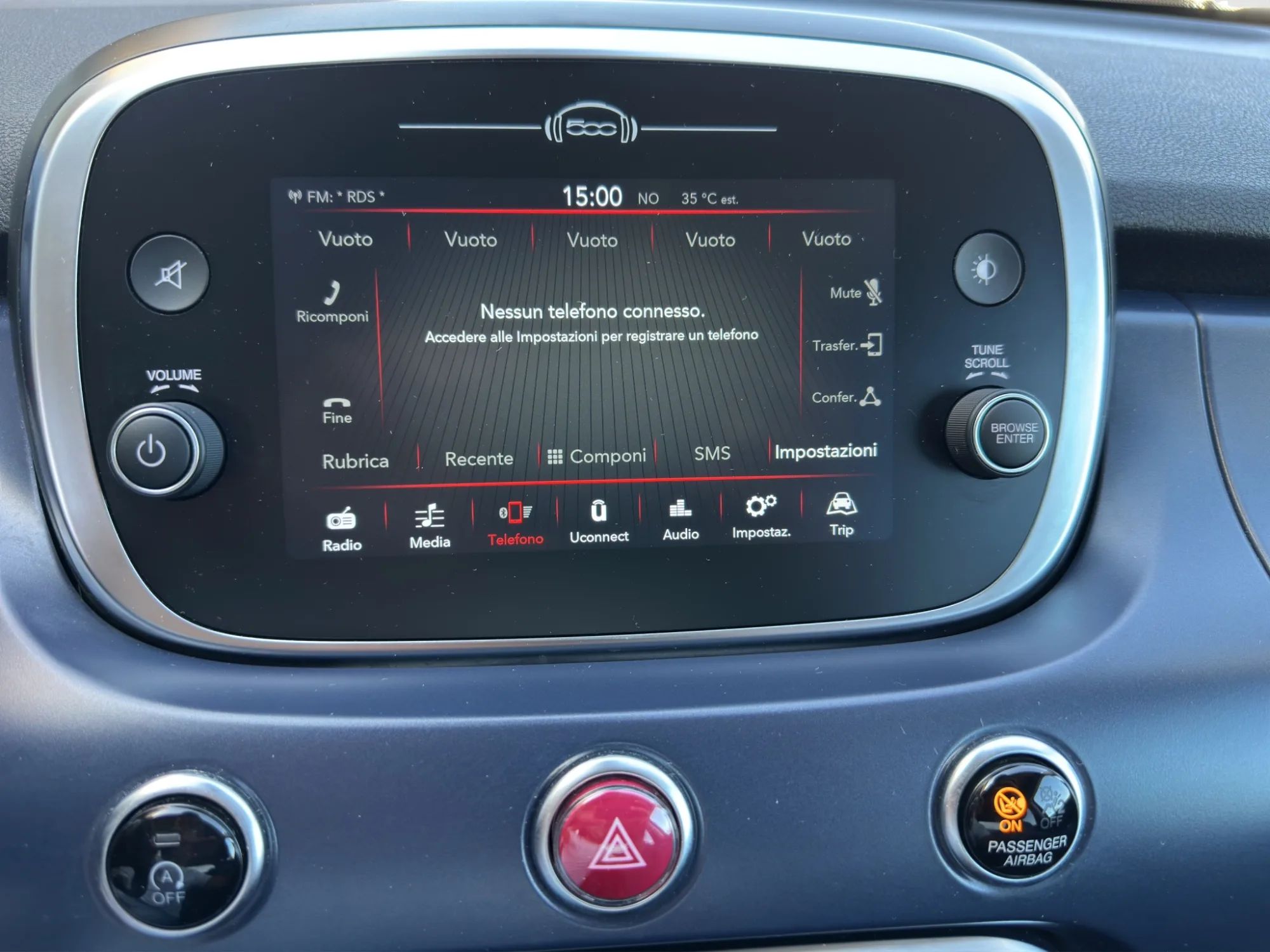 Fiat 500X 1.3 Mjt 95 Cv. Club 2022 — foto 15 di 21