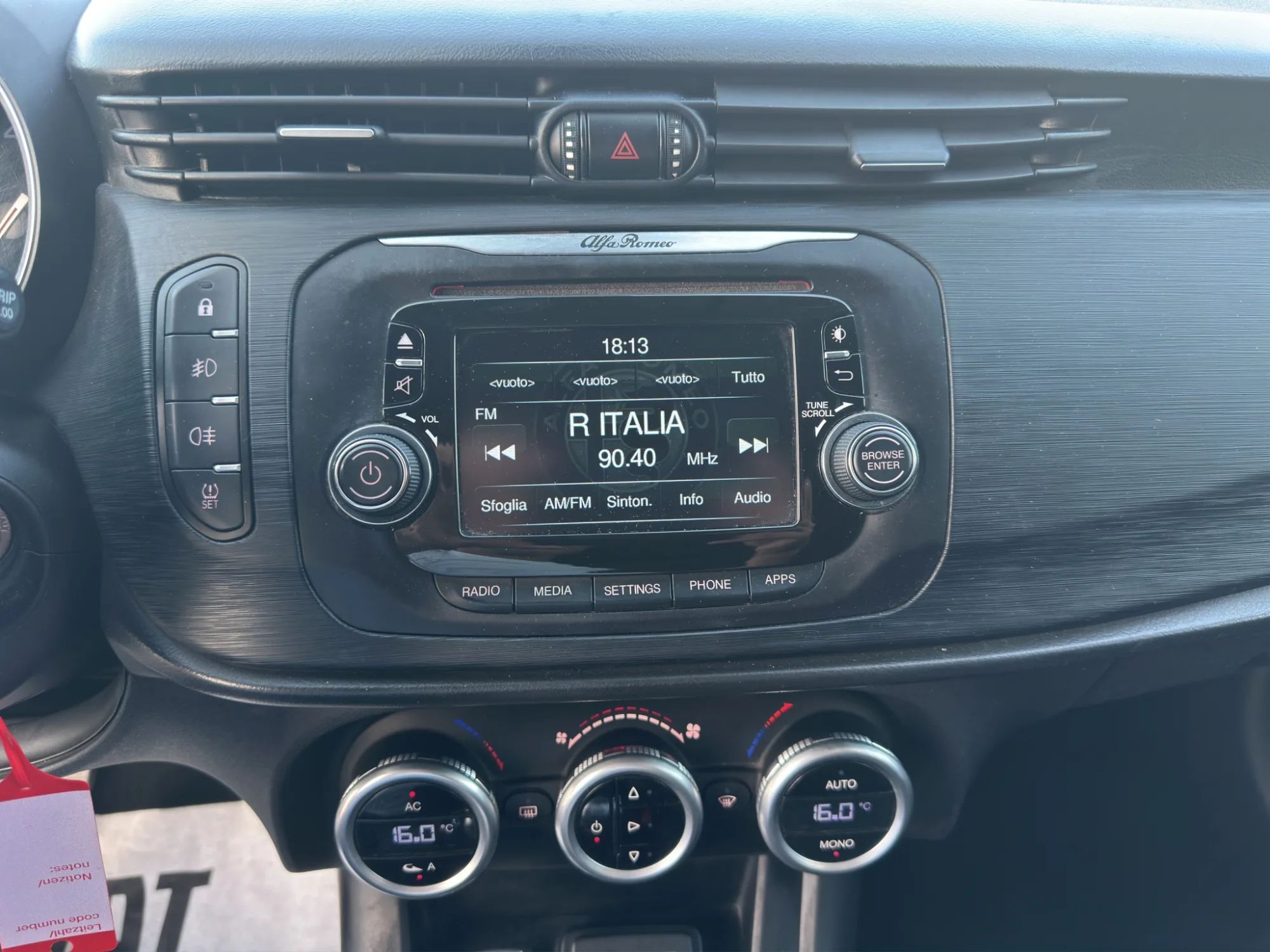 Alfa Romeo Giulietta 1.6 JTDM  120 Cv 2016 — foto 14 di 21