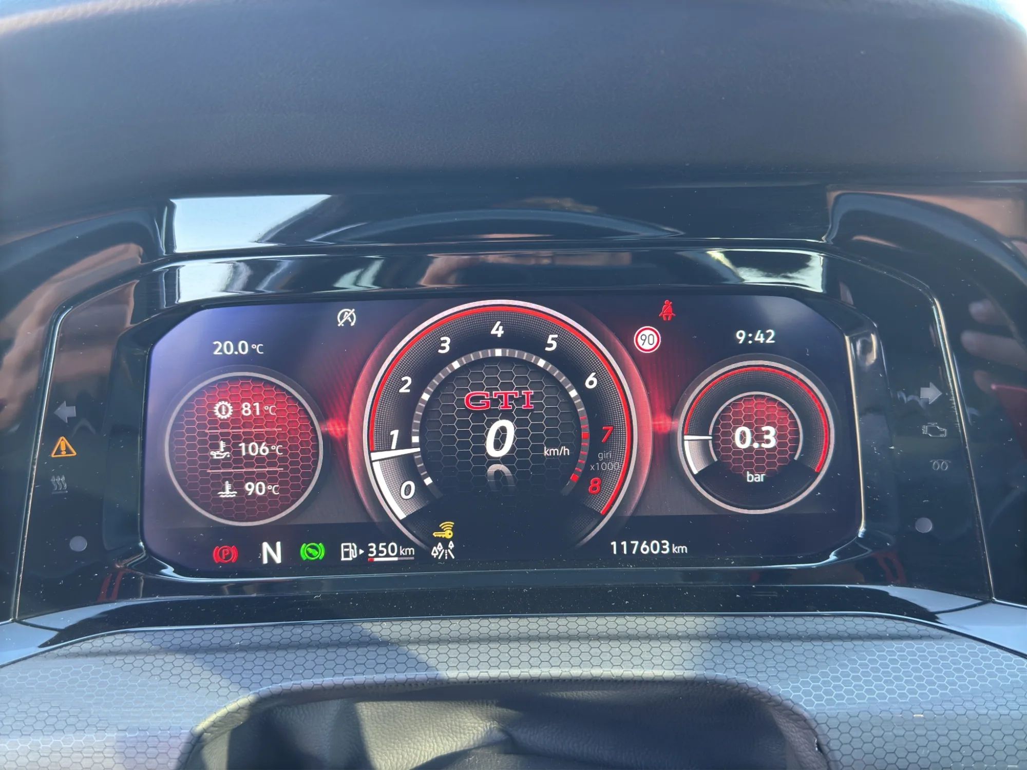 Volkswagen Golf VIII 2.0 245 Cv. TSI DSG GTI 2021 — foto 11 di 25