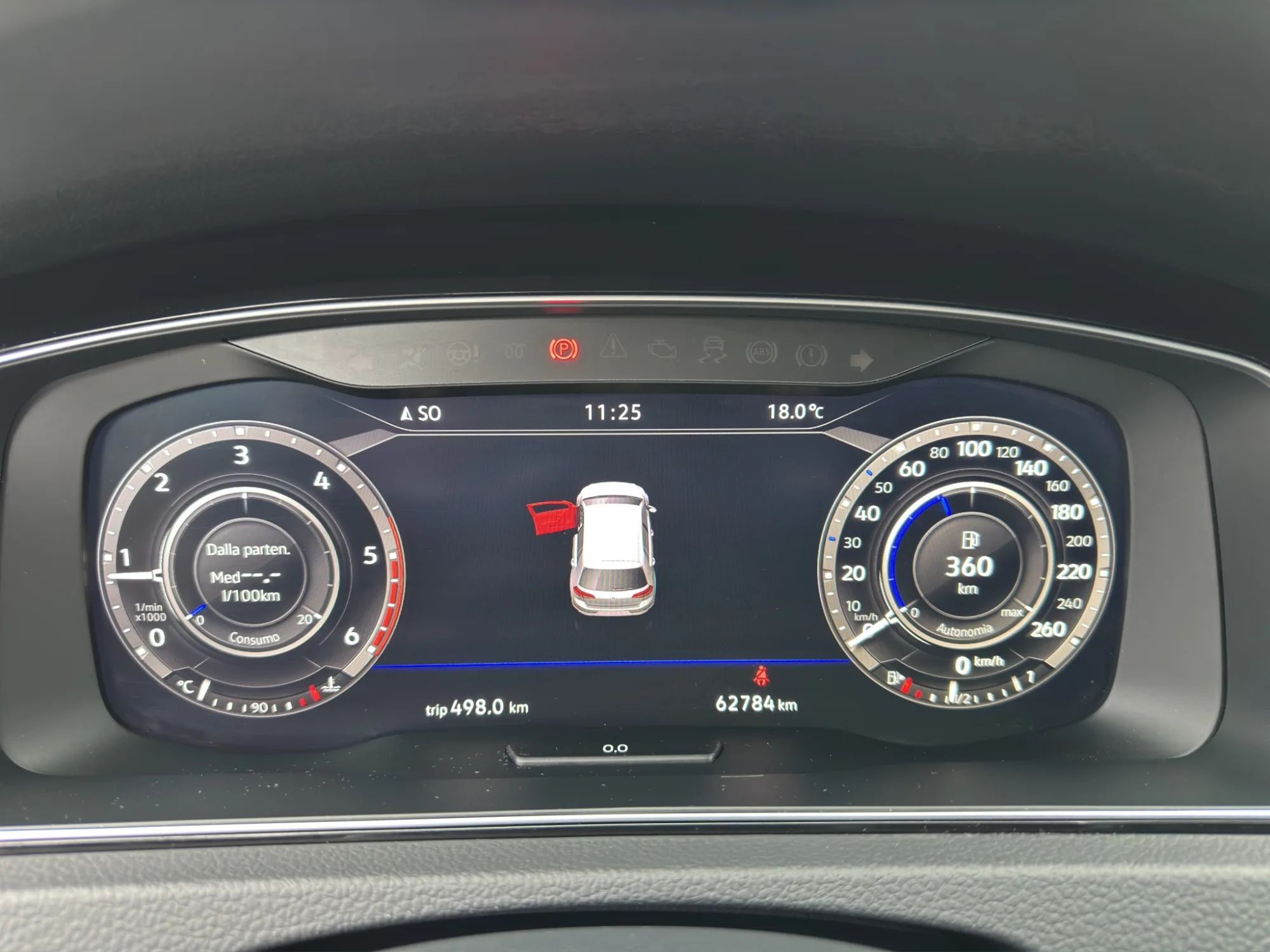 Volkswagen Golf VII Restyling 1.6 TDI 115 Cv. R-Line 2019 — foto 11 di 23
